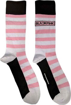 Socks Blackpink Socks Stripes & Logo White 40-45 - 1