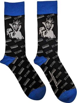 Čarape Ice Cube B&W Photo Black 40-45 Čarape - 1