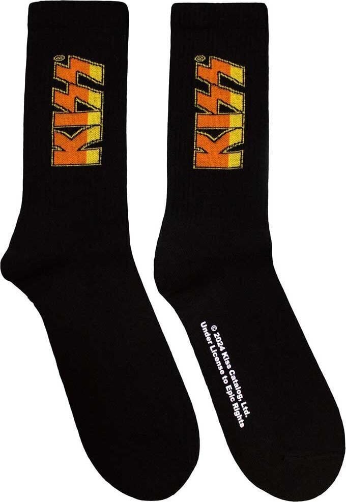 Kiss Ponožky Classic Logo Black 40-45