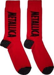 Socks Metallica Socks Stressed Logo Red 39-45