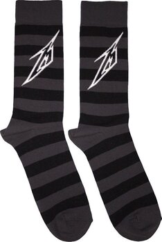 Socks Metallica Lightning M Charcoal Grey 39-45 Socks - 1