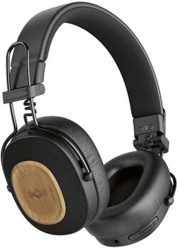 Wireless On-ear headphones House of Marley Positive Vibration Riddim Signature Black Wireless On-ear headphones - 1