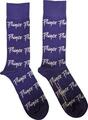 Prince Logo Repeat Unisex Ankle Socks Purple 40 - 45