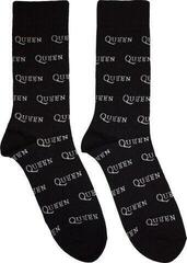 Socks Queen Socks Logo Repeat Mono Black 39-45