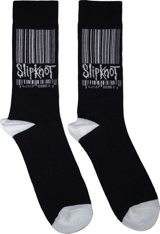 Slipknot Ponožky Large Barcode Logo Black 39-45