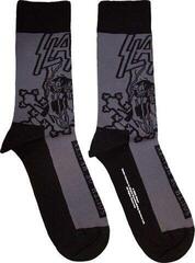 Sokken Slayer Sokken South Of Heaven Mono Charcoal Grey 40-45