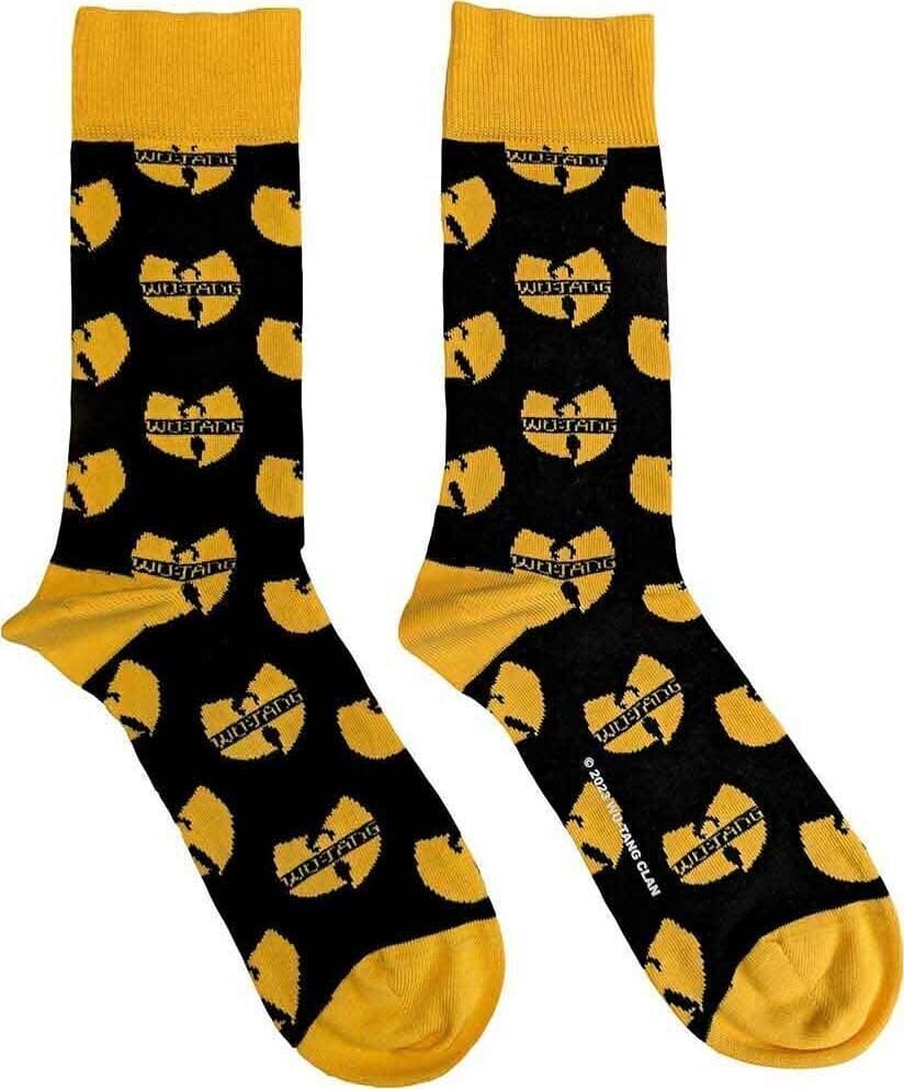 Kojinės Wu-Tang Clan Logo Repeat Unisex Ankle Socks Black 40 - 45