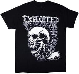 T-shirt The Exploited Mohican Skull Black L T-shirt