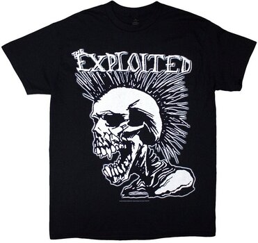 T-shirt The Exploited Mohican Skull Black XL T-shirt - 1