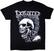 T-shirt The Exploited Mohican Skull Black 2XL T-shirt