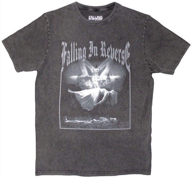 Košulja Falling in Reverse Košulja Floating Stone Wash Unisex Charcoal Grey L