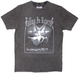 T-särk Falling in Reverse Floating Stone Wash Unisex Lühikeste varrukatega T-särk/Charcoal Grey/Short