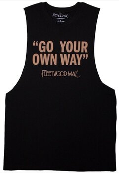 T-shirt Fleetwood Mac Go Your Own Way Black M T-shirt - 1