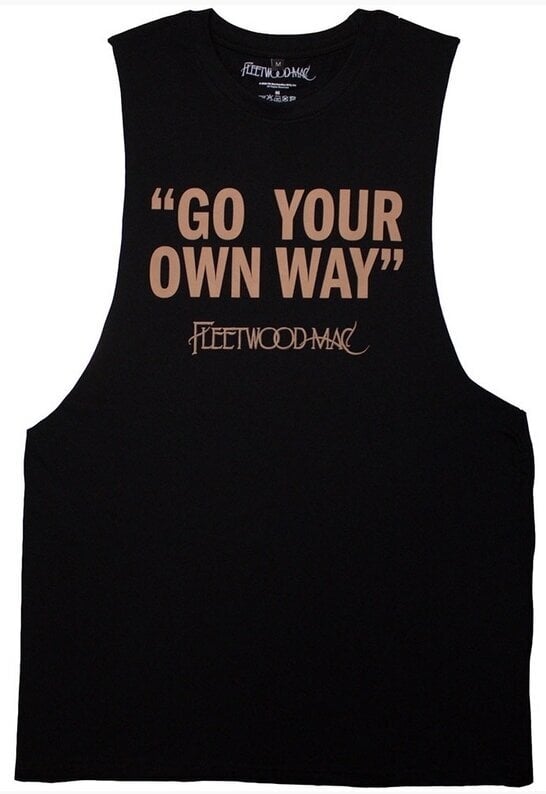 T-shirt Fleetwood Mac Go Your Own Way Black L T-shirt