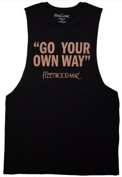 T-shirt Fleetwood Mac Go Your Own Way Black L T-shirt - 1