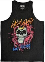Риза Lady Gaga Skull Unisex Потник/Charcoal Grey/без ръкави