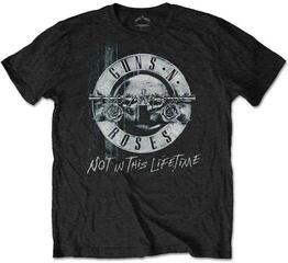 T-shirt Guns N' Roses Not in this Lifetime Tour Xerox Black 2XL T-shirt