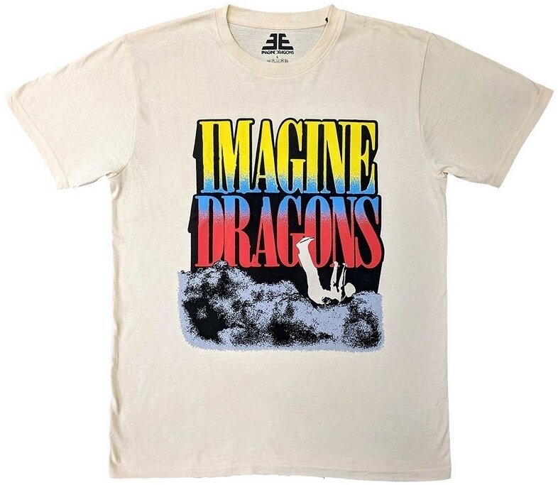 Maglietta Imagine Dragons Maglietta Falling Clouds Unisex Natural S