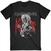 Skjorta Iron Maiden Killers Eddie Large Graphic Distress Black S Skjorta