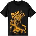 Iron Maiden No Prayer Claw Jumbo Yellow Black M T-shirt