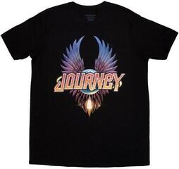 Camiseta de manga corta Journey Classic Wings Black S Camiseta de manga corta