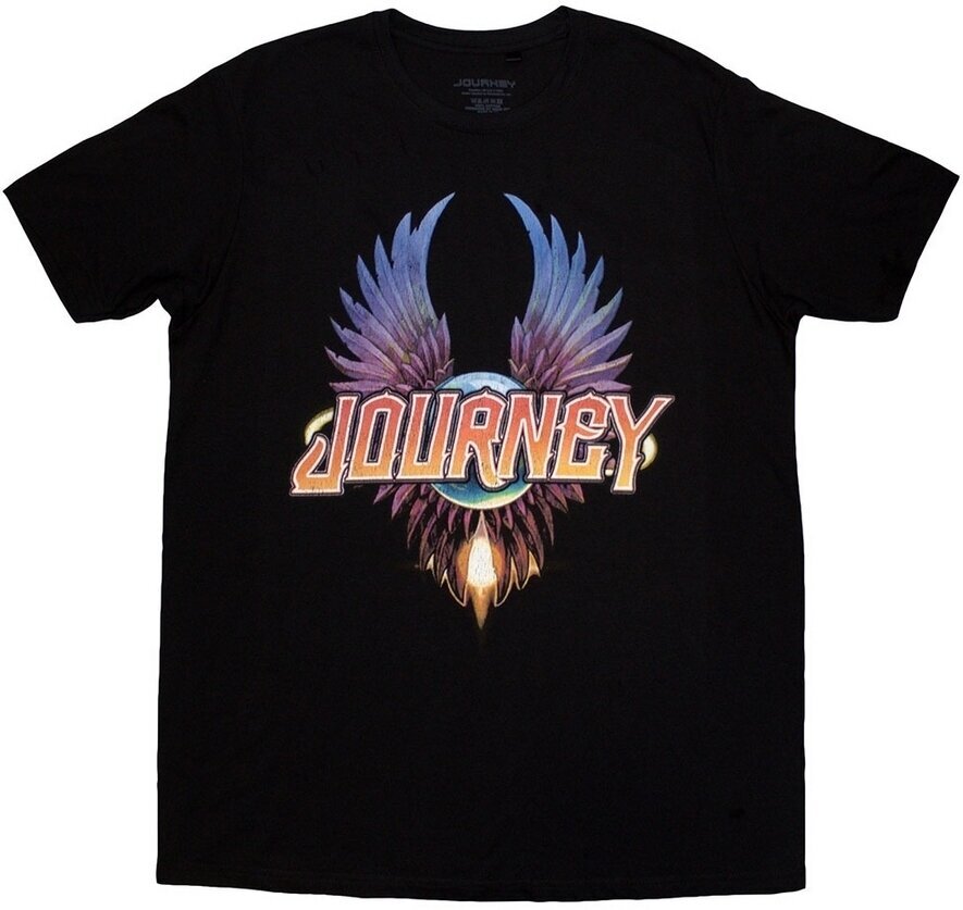T-shirt Journey Classic Wings Black XL T-shirt