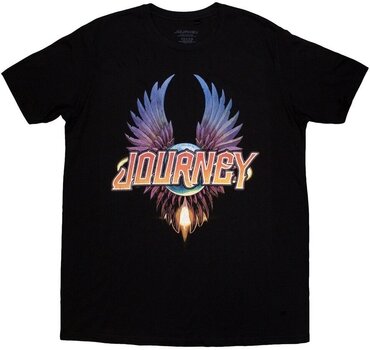 T-shirt Journey Classic Wings Black XL T-shirt - 1
