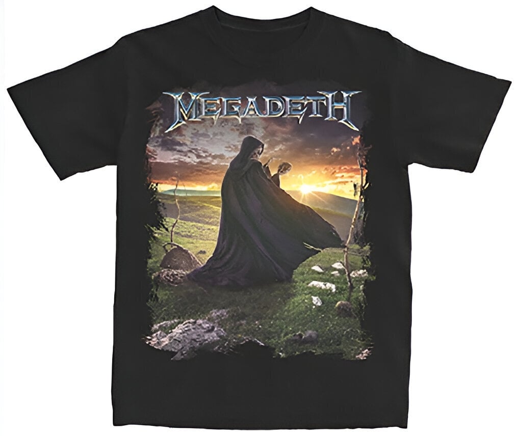 Maglietta Megadeth Maglietta Youthanasia Cover Redux Unisex Black L