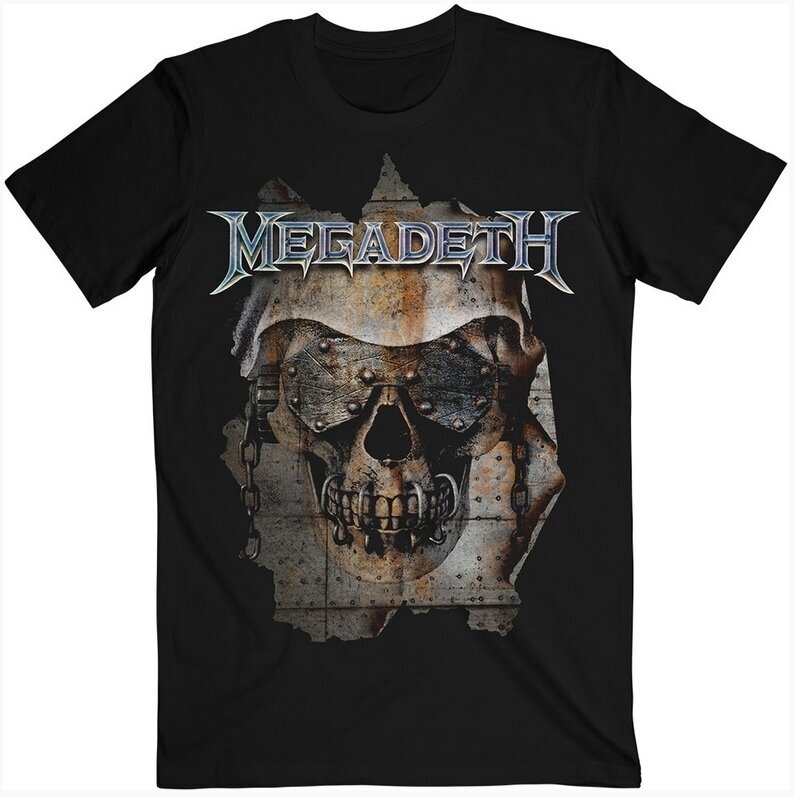 T-shirt Megadeth Youthanasia Ripped Thru Black XL T-shirt