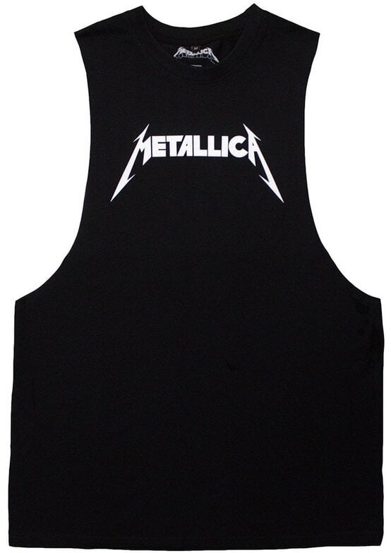 Metallica Tričko Logo Unisex Black XL