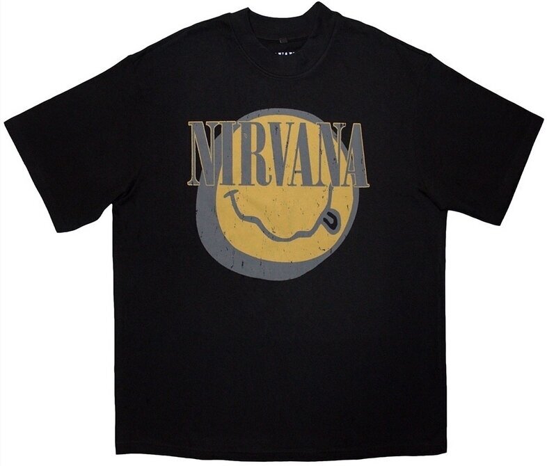 Nirvana Tričko Evergreen Unisex Black M