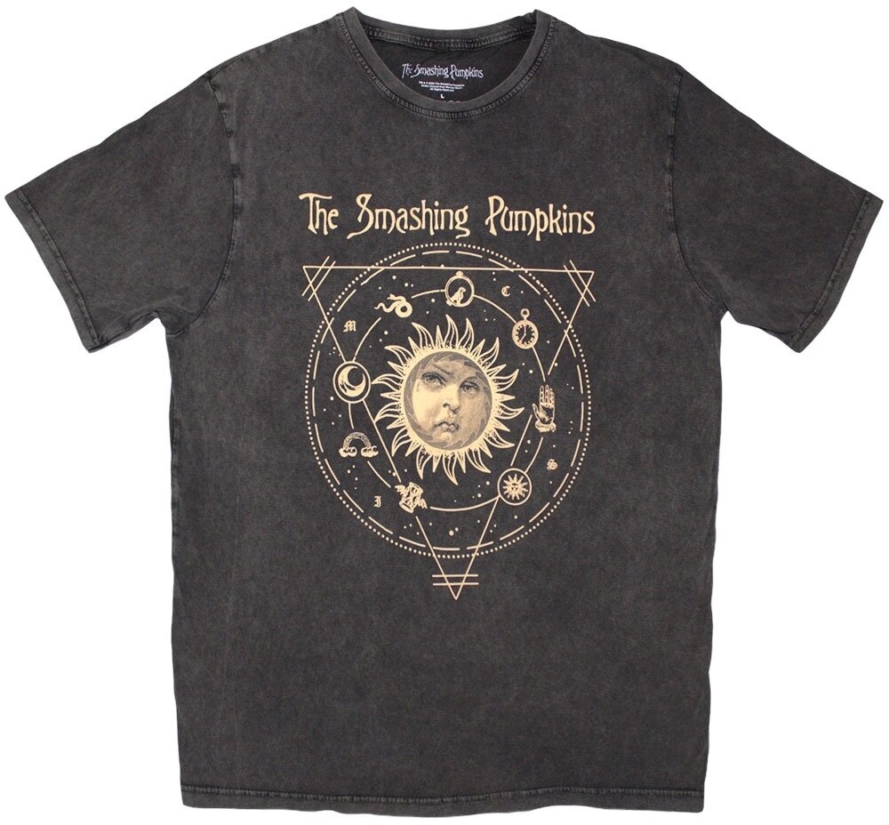 Риза The Smashing Pumpkins Риза Celestial Sun Stone Wash Unisex Grey L