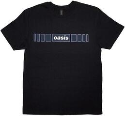 Риза Oasis Horizontal Bars Logo Unisex Тениска с къс ръкав/Black/Къси