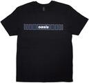 Oasis Horizontal Bars Logo Black M Tričko