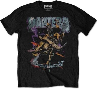 Camiseta de manga corta Pantera Vintage Rider Black M Camiseta de manga corta - 1