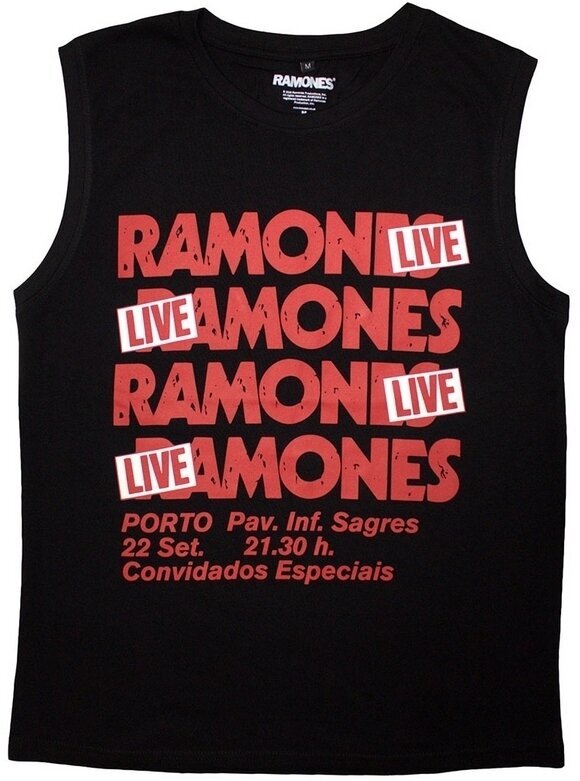 Tricou Ramones Concert Black S Tricou