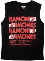Риза Ramones Concert Oversized Unisex Потник/Black/без ръкави