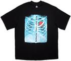 Red Hot Chili Peppers X-Ray Black L T-Shirt