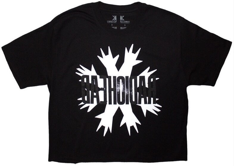 T-shirt Radiohead Cut Hands Black S Feminino T-shirt