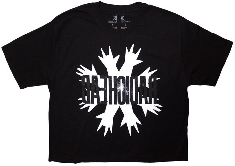 Majica Radiohead Majica Cut Hands Ladies Black M