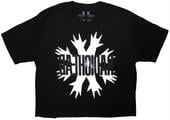 Radiohead Cut Hands Black XL De mujer Camiseta de manga corta