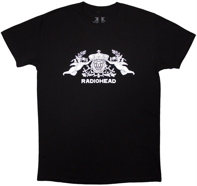 Košulja Radiohead Bearhead Crest Black M Košulja
