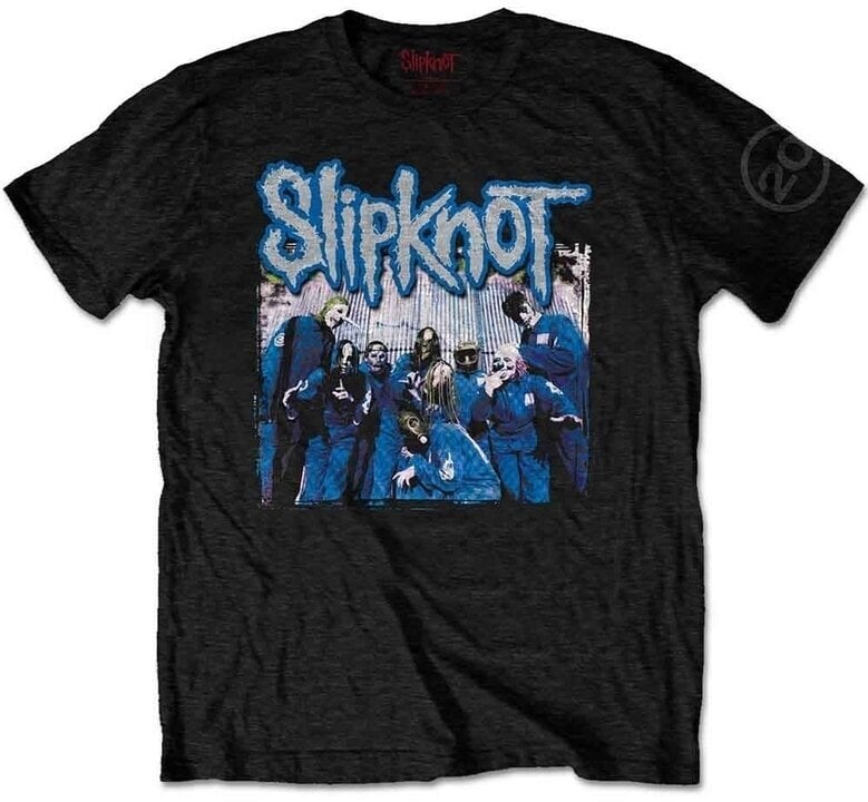 Slipknot Tričko 20th Anniversary Tattered & Torn Unisex Black M