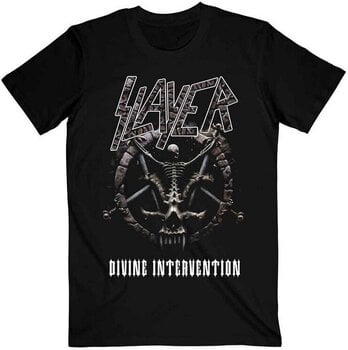 T-Shirt Slayer Divine Intervention 2014 Dates Black L T-Shirt - 1