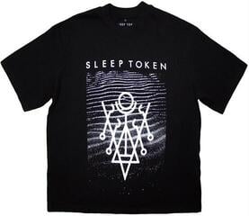 T-Shirt Sleep Token Give Unisex Oversize-T-Shirt mit kurzen Ärmeln/Black/Kurze