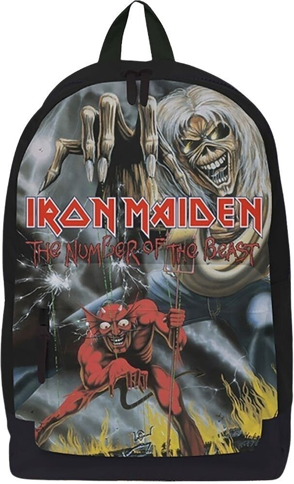 Music bag Iron Maiden Number Of The Beast Backpack Black