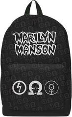 Musiktasche Marilyn Manson Logo Rucksack Black