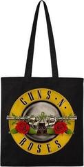 Music bag Guns N' Roses Roses Logo Tote Bag Black