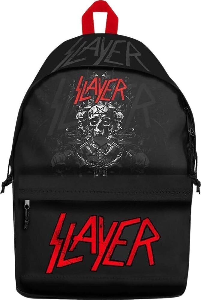 Muusikateemaline kott Slayer Skulls Seljakott Black