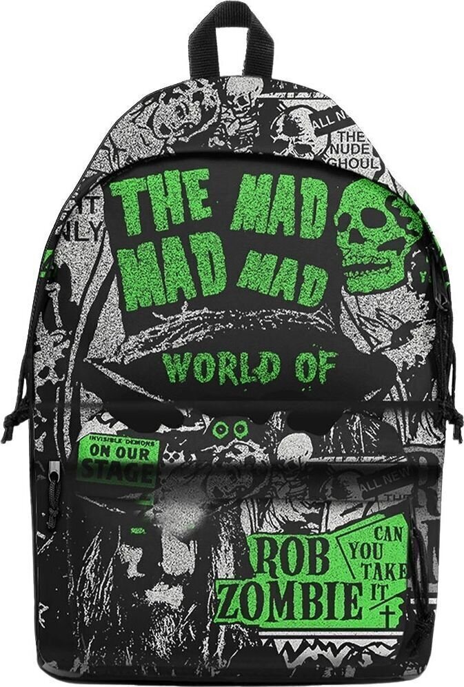 Music bag Rob Zombie Mad Mad World Ранац Black